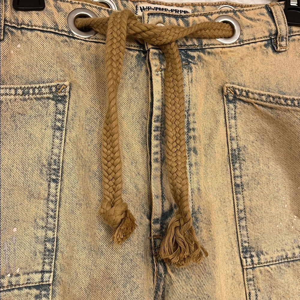 NWOT Free People We The Free Moxie Pull On Barrel Jeans - Picture 11 of 15